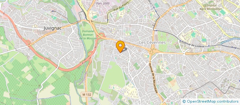 localisation de l'entreprise MABERSA à MONTPELLIER
