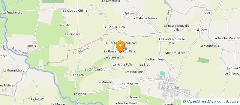 localisation de l'entreprise MABESSON  BOISTRUDAN