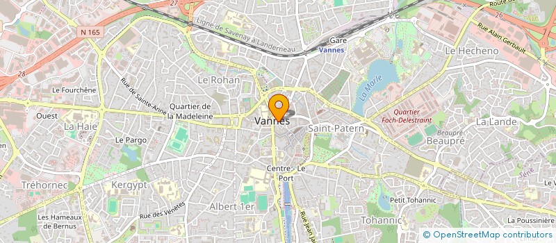 localisation de l'entreprise MABICHE à VANNES