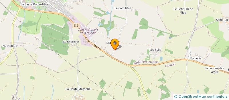 localisation de l'entreprise MABILEAU - OLIVIER à SAINT-PERE-EN-RETZ