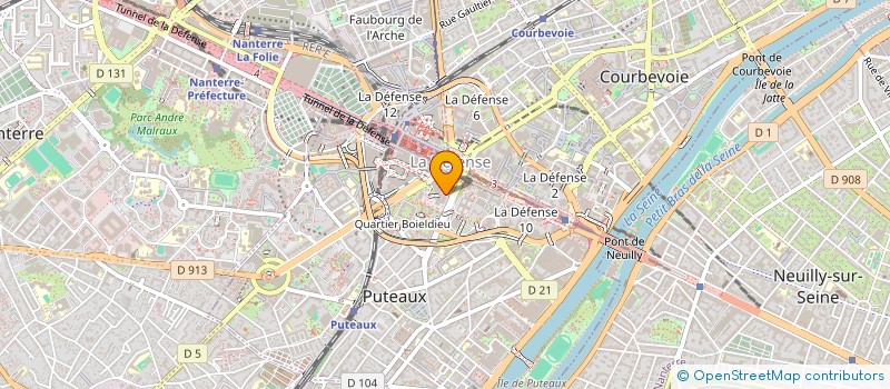 localisation de l'entreprise MABILIS  PUTEAUX