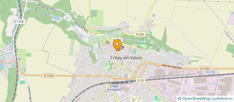 localisation de l'entreprise MABILLE  CREPY-EN-VALOIS