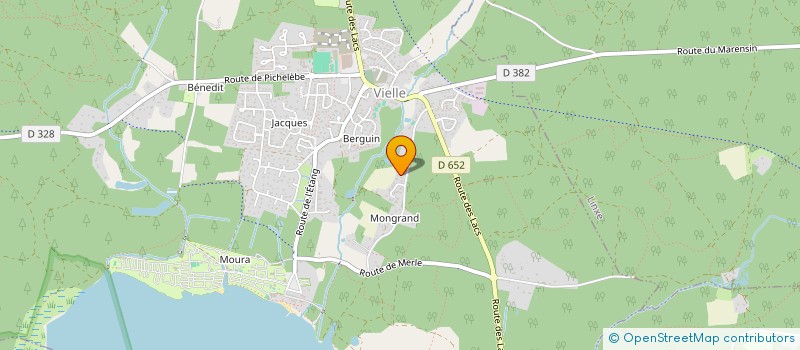 localisation de l'entreprise MABILLE LE GALL  VIELLE-SAINT-GIRONS