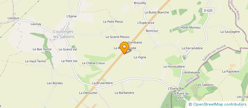 localisation de l'entreprise MABILLE SERVICES ET TECHNIQUES à SABLONS-SUR-HUISNE
