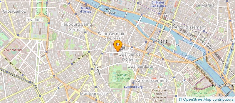 localisation de l'entreprise MABILLON 2009 à PARIS