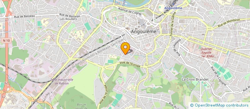 localisation de l'entreprise MABINA KULTURE  GOND-PONTOUVRE