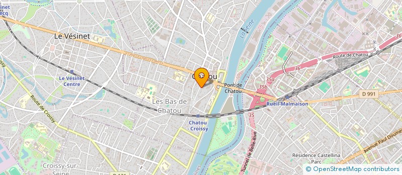 localisation de l'entreprise MABIP IMMO  CHATOU