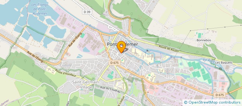 localisation de l'entreprise MABIRO 44  PONT-AUDEMER