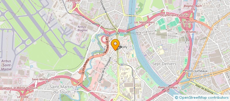 localisation de l'entreprise MABIROUX SAS à TOULOUSE