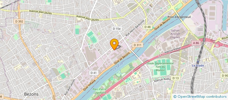 localisation de l'entreprise MABIS à ARGENTEUIL