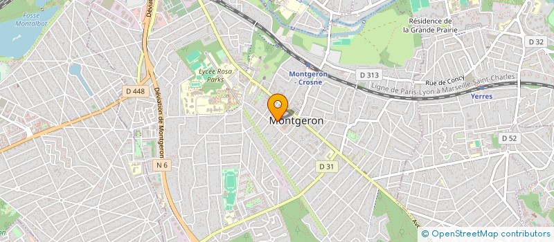 localisation de l'entreprise MABISE à MONTGERON