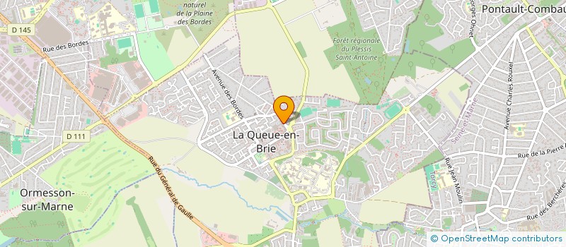 localisation de l'entreprise MABISPHERE à LA QUEUE-EN-BRIE