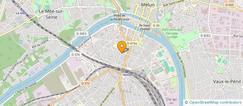 localisation de l'entreprise MABLA  MELUN