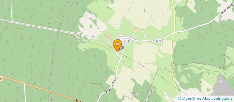 localisation de l'entreprise MABLAPO  POLIGNY