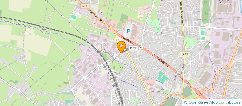 localisation de l'entreprise MABLYDIS à MABLY