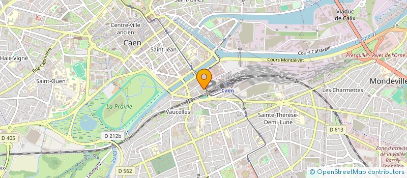 localisation de l'entreprise MABO RIVES  CAEN