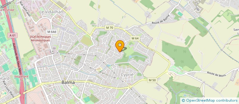 localisation de l'entreprise MABOITEAMOUSTIQUE à BALMA