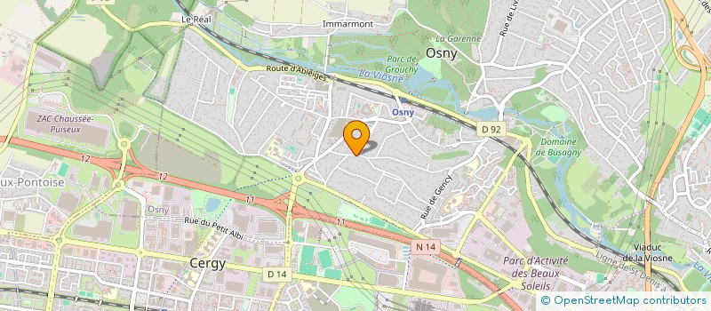 localisation de l'entreprise MABOKO (MBK)  OSNY