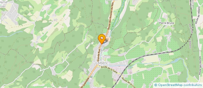 localisation de l'entreprise MABOULS A FACETTES  L'ALBENC