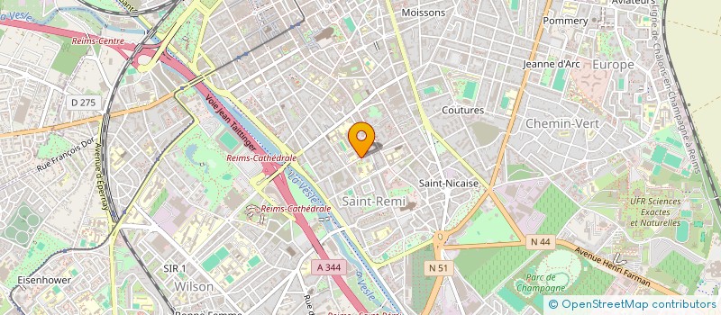 localisation de l'entreprise MABRENDA  REIMS