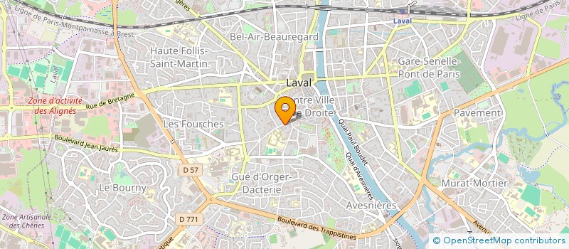localisation de l'entreprise MABRO CONSULTING à LAVAL