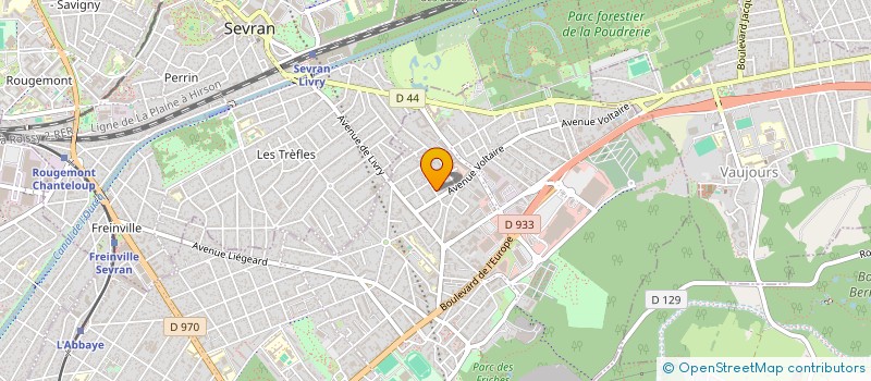 localisation de l'entreprise MABROK à LIVRY-GARGAN