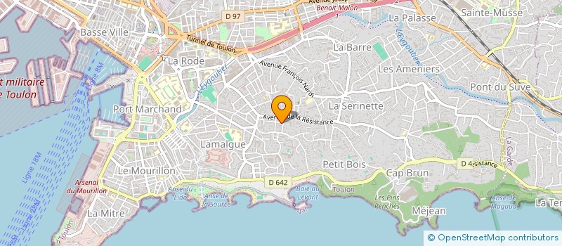 localisation de l'entreprise MABROUK  TOULON