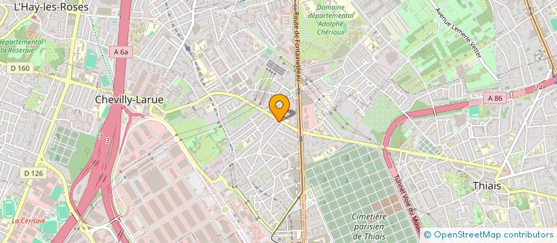 localisation de l'entreprise MABROUKA  CHEVILLY LARUE