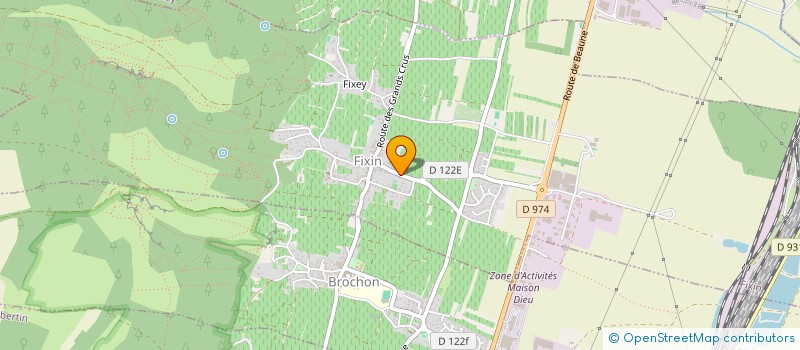 localisation de l'entreprise MABRU  FIXIN