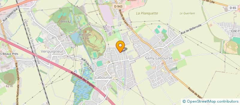 localisation de l'entreprise MABRUSA  LABOURSE