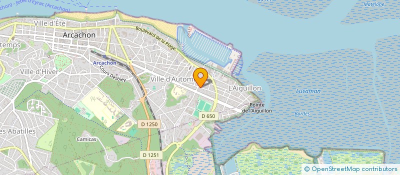 localisation de l'entreprise MABUHAY MASARAP  ARCACHON