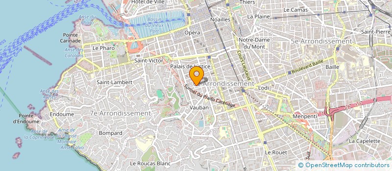 localisation de l'entreprise MAC 2 à MARSEILLE