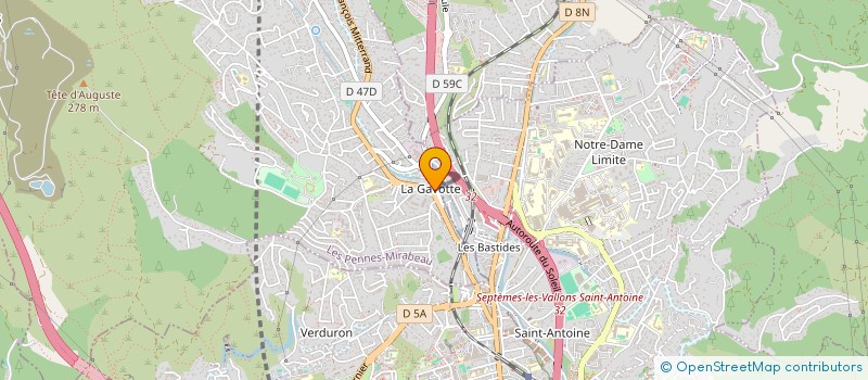 localisation de l'entreprise MAC 2 à LES PENNES-MIRABEAU