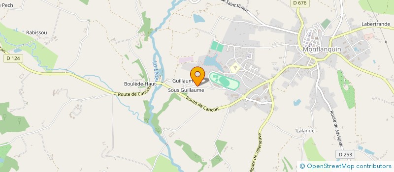 localisation de l'entreprise MAC 47  MONFLANQUIN