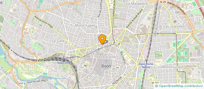 localisation de l'entreprise MAC à DIJON