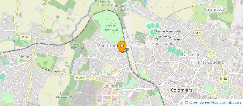 localisation de l'entreprise MAC'ADAM à COLOMIERS