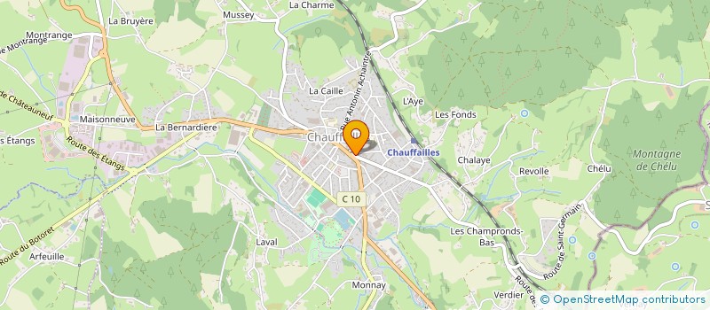 localisation de l'entreprise MAC ALLWIN SARL  CHAUFFAILLES