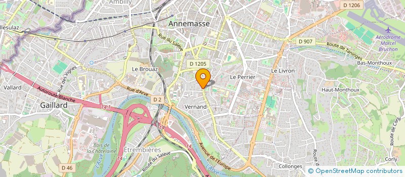 localisation de l'entreprise MAC ALP  ANNEMASSE