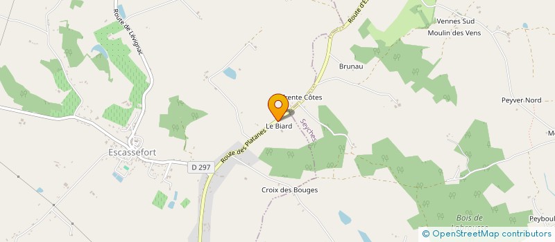 localisation de l'entreprise MAC.B  ESCASSEFORT