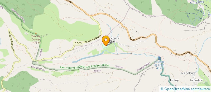 localisation de l'entreprise MAC BATI-RENOV à PUGET-SUR-ARGENS