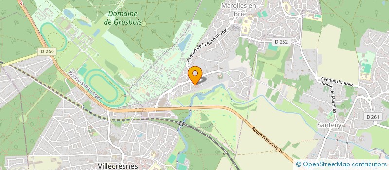 localisation de l'entreprise MAC BATICLIM  MAROLLES-EN-BRIE