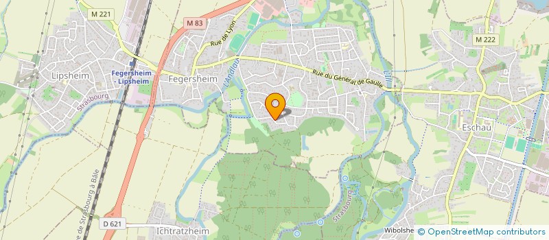localisation de l'entreprise MAC BHM SCIENTIFIC  FEGERSHEIM