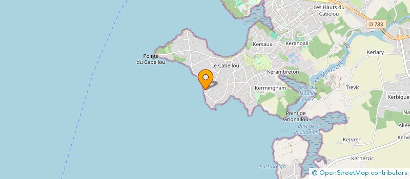 localisation de l'entreprise MAC CANN  CONCARNEAU