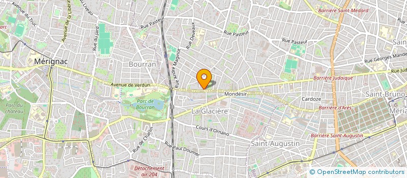 localisation de l'entreprise MAC CARTHY  BORDEAUX