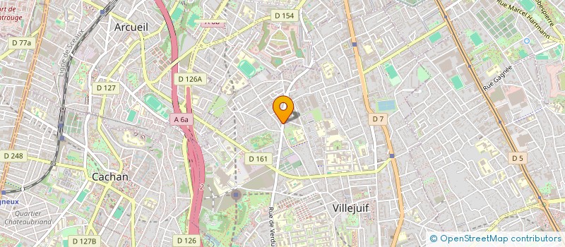 localisation de l'entreprise MAC CHIC à VILLEJUIF