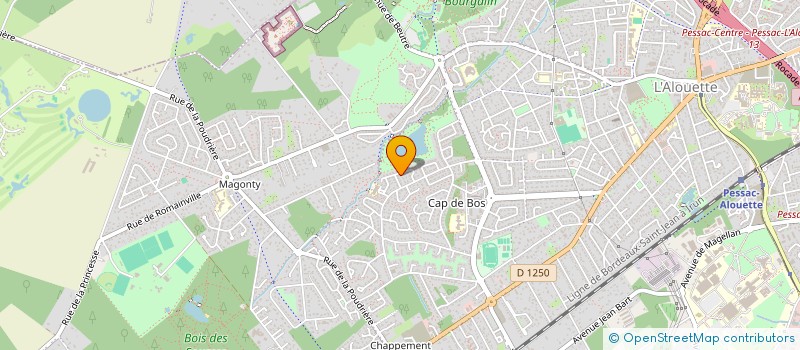 localisation de l'entreprise MAC&CO à PESSAC