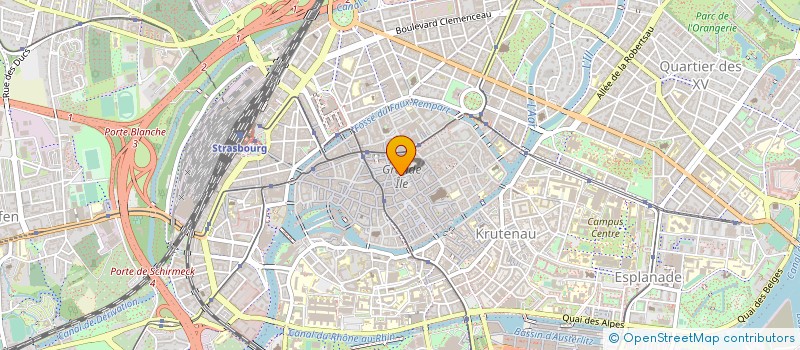 localisation de l'entreprise MAC COMMUNICATION à STRASBOURG