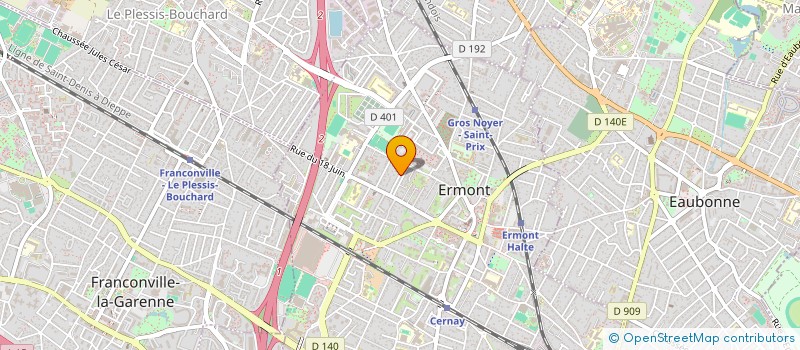 localisation de l'entreprise MAC CONSULTING  ERMONT