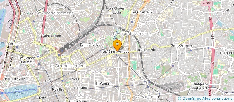 localisation de l'entreprise MAC COPIE à MARSEILLE