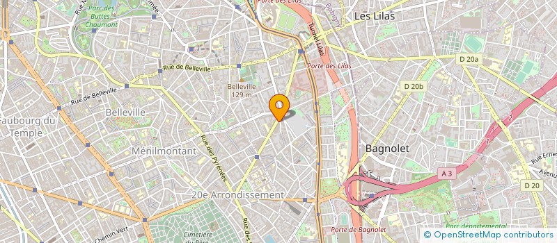 localisation de l'entreprise MAC'CORN à PARIS
